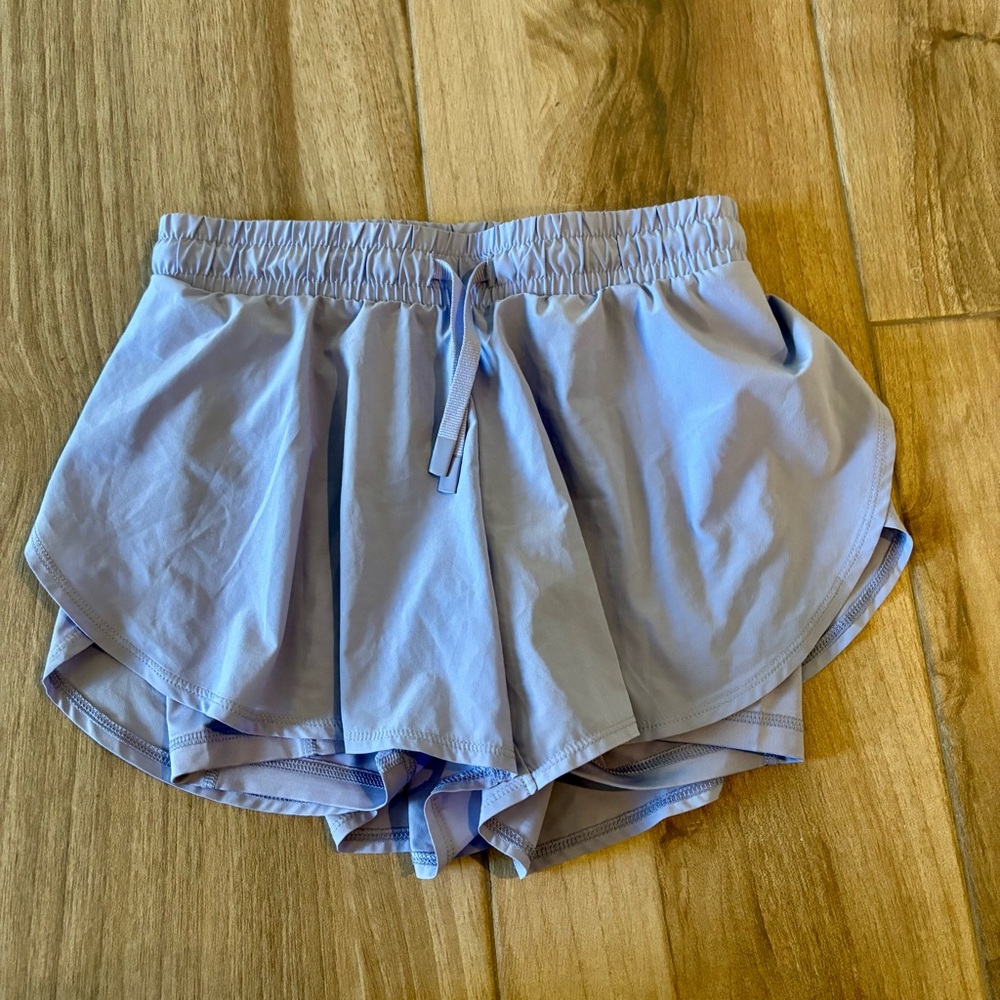 All in Motion Women's Athletic Shorts in Light Blue
